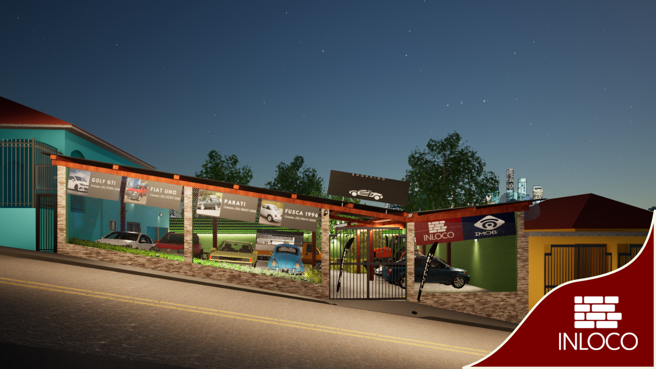 PROJETO DE MAQUETE 3D: ESTACIONAMENTO IMOBFY