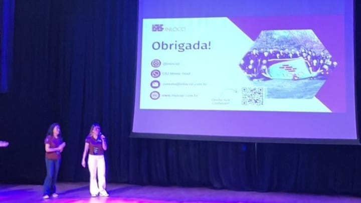 Apresentação do Case Constância pela presidência da In Loco Jr